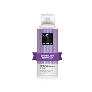 IGK ANTISOCIAL Overnight Bond-Building Dry Hair Mask